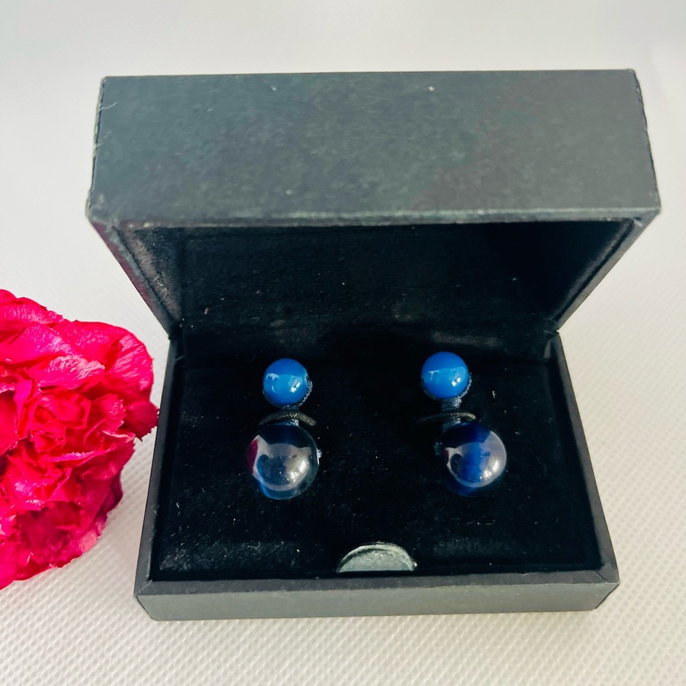Vintage Men’s Banana Republic Cufflinks in Blue Black 🔵⚫️ -Bundle & Save 2/$35 🤩